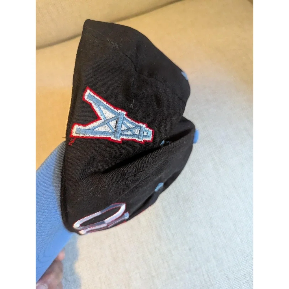 Vintage Houston Oilers NFL Snapback Cap Hat - #1 Apparel Made In‎ USA RARE